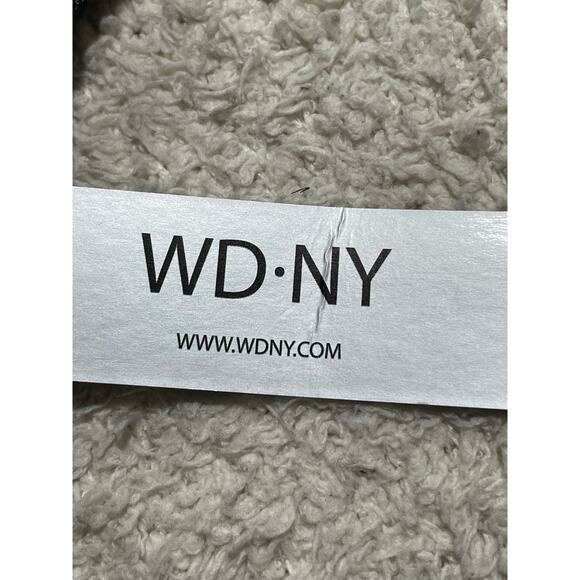 NWT WDNY Women's Size 1X Plus Pleated Midi Skirt Silver Metallic - Picture 6 of 12